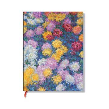 portada Paperblanks | Monet’S Chrysanthemums | Monet’S Chrysanthemums | Hardcover Journals | Ultra | Lined | Elastic Band | 144 pg | 120 gsm (en Inglés)