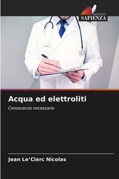 portada Acqua ed elettroliti (en Italiano)