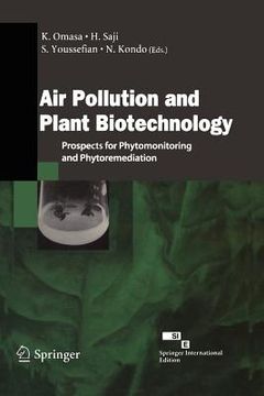 portada air pollution and plant biotechnology: prospects for phytomonitoring and phytoremediation (en Inglés)