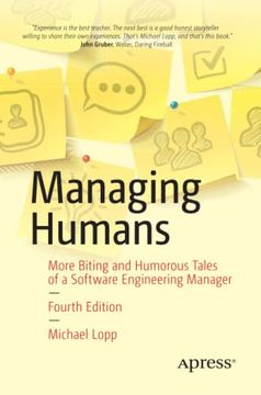portada Managing Humans: More Biting and Humorous Tales of a Software Engineering Manager (en Inglés)