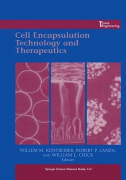 portada Cell Encapsulation Technology and Therapeutics (en Inglés)