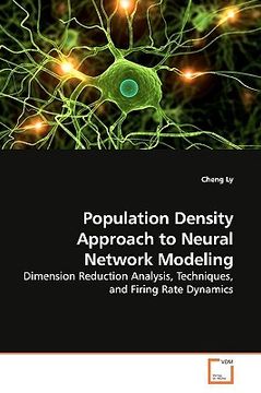 portada population density approach to neural network modeling (en Inglés)
