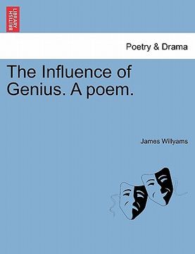 portada the influence of genius. a poem. (in English)