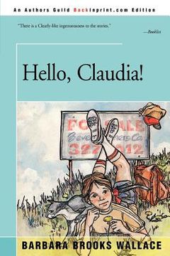 portada hello, claudia! (in English)