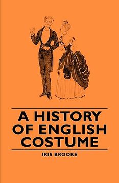 portada a history of english costume (en Inglés)