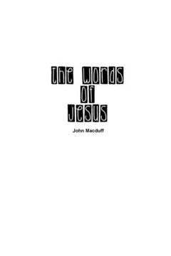 portada The Words of Jesus (in English)