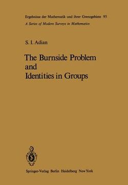 portada the burnside problem and identities in groups (en Inglés)