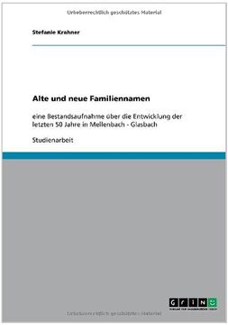 portada Alte und neue Familiennamen (German Edition)