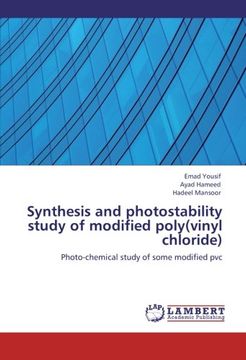 portada Synthesis and photostability study of modified poly(vinyl chloride): Photo-chemical study of some modified pvc