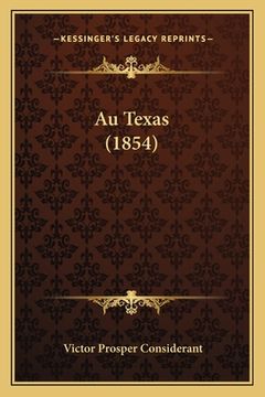 portada Au Texas (1854)
