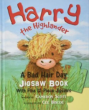 portada Harry the Highlander: A bad Hair day Jigsaw Book (en Inglés)