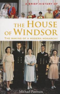 portada a brief history of the house of windsor (en Inglés)