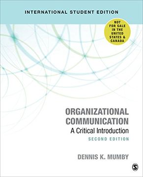 portada Organizational Communication: A Critical Introduction (en Inglés)