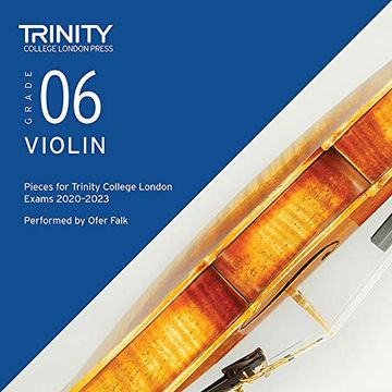 portada Trinity College London Violin Exam Pieces 2020 -2023: Grade 6 cd Only () (en Inglés)
