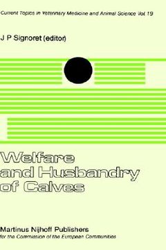 portada welfare and husbandry of calves (en Inglés)
