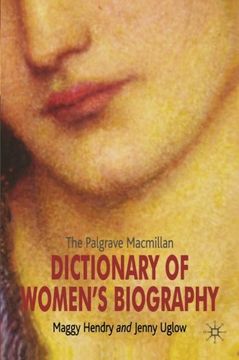 portada The Palgrave Macmillan Dictionary of Women's Biography (en Inglés)