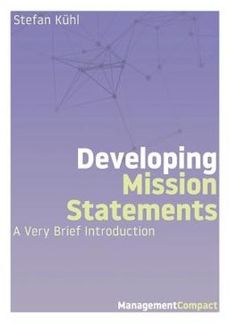 portada Developing Mission Statements: A Very Brief Introduction (in English)