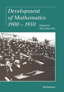 portada Development of Mathematics 1900-1950 (en Francés)