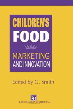 portada children s food: marketing and innovation (in English)