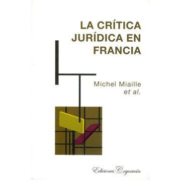 portada La Crítica Jurídica en Francia