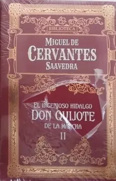 portada El Ingenioso Hidalgo don Quijote de la Mancha II