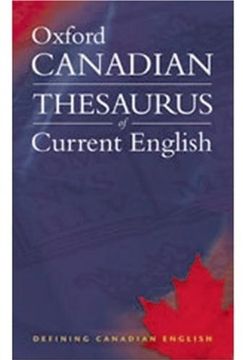 portada Oxford Canadian Thesaurus of Current English 