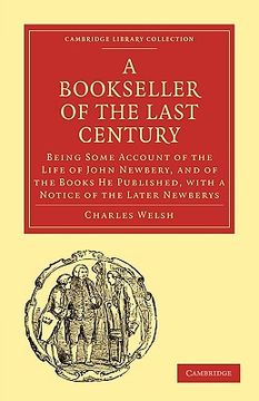portada Bookseller of the Last Century Paperback (Cambridge Library Collection - History of Printing, Publishing and Libraries) (en Inglés)
