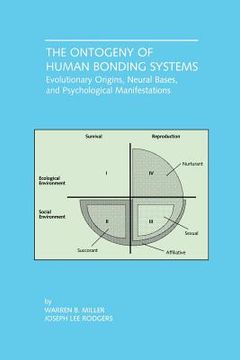 portada The Ontogeny of Human Bonding Systems: Evolutionary Origins, Neural Bases, and Psychological Manifestations (en Inglés)