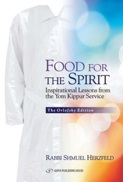 portada Food for the Spirit: Inspirational Lessons from the Yom Kippur Service (en Inglés)