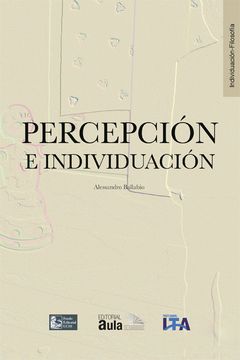 portada Percepción e Individuación (in Spanish)