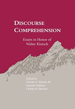 portada Discourse Comprehension: Essays in Honor of Walter Kintsch (en Inglés)
