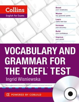 portada Vocabulary and Grammar for the Toefl Test (Collins English for the Toefl Test ) (libro en inglés)