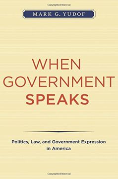 portada When Government Speaks (en Inglés)