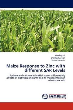 portada maize response to zinc with different sar levels (en Inglés)