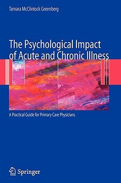 portada the psychological impact of acute and chronic illness: a practical guide for primary care physicians (en Inglés)