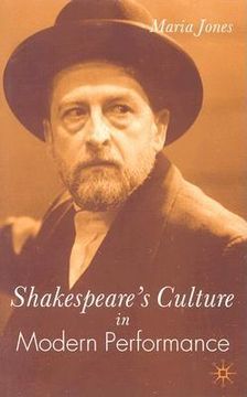 portada Shakespeare's Culture in Modern Performance (in English)