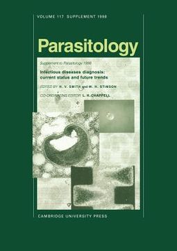 portada Infectious Diseases Diagnosis Paperback: Current Status and Future Trends (Parasitology) (en Inglés)