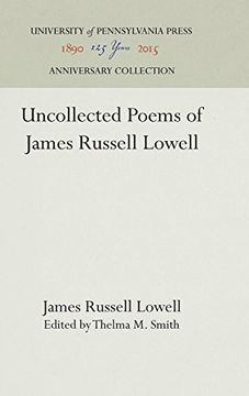portada Uncollected Poems of James Russell Lowell (en Inglés)