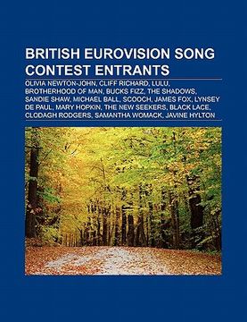 portada british eurovision song contest entrants: olivia newton-john, cliff richard, lulu, the shadows, brotherhood of man, bucks fizz, sandie shaw