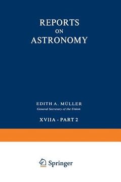 portada reports on astronomy (en Inglés)