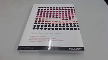 portada Public School Law: Pearson new International Edition (en Inglés)