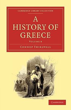 portada A History of Greece 8 Volume Paperback Set: A History of Greece: Volume 8 Paperback (Cambridge Library Collection - Classics) (en Inglés)