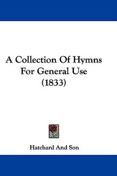 portada a collection of hymns for general use (1833) (en Inglés)