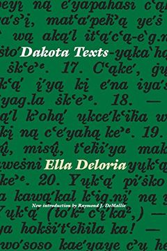 portada Dakota Texts (en Inglés)