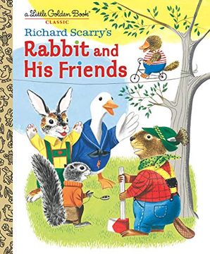 portada Richard Scarry's Rabbit and his Friends (Little Golden Book) (en Inglés)
