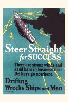 portada Vintage Journal Steer Straight for Success (en Inglés)
