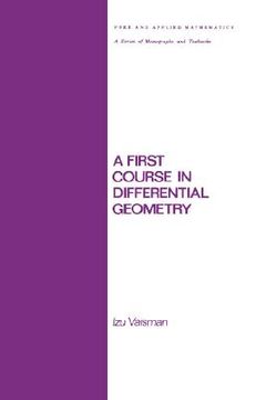 portada a first course in differential geometry