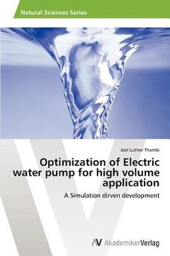 portada optimization of electric water pump for high volume application