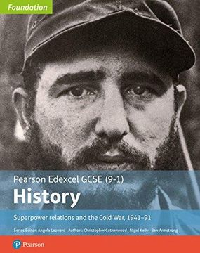 portada Edexcel GCSE (9-1) History Foundation Superpower relations and the Cold War, 1941-91 Student Book (Paperback) (en Inglés)