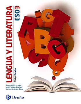 portada Código Bruño, lengua y literatura, 3 ESO (Paperback)